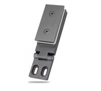 Charnières pour portes de douche en verre Glass Door Hinge Pivot Hinge Stainless Steel Suitable for 8-12mm Glass 90 Degree Opening(Gray Black)