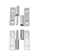 Charnières rabattables à couvercle, Charnière de porte amovible en acier inoxydable, Joint coulissant amovible, 40x30x1, 5, gauche et droite(40x30x1.5 Left)