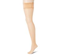Charnos 1PP 10 Denier Elegance Ultra Sheer Hold Up Bas autofixant, 10 DEN, Beige (Brun Naturel), M Femme