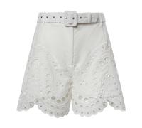 Charo Ruiz Ibiza - Shorts Ceinture Dune - Femme - Shorts - Blanc - Taille: 40 FR