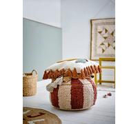 Charoline - Pouf - Marron - Coton
