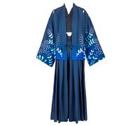 Charous Anime Bungo Chiens errants Cosplay Ryunosuke Akutagawa Costume, Ensemble d'Uniforme Kimono Unisexe pour Jouer Manga Cosplay