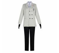 Charous Anime Game Persona 5 Cosplay Akechi Goro Costume,Uniforme unisexe utilisé pour le manga Perform Cosplay Cadeau