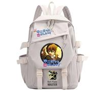 Charous Anime Love, Chunibyo & Other Delusions Togashi Yuuta Sac à dos d'école en nylon pour fans de manga Cosplay, blanc, taille unique
