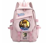 Charous Anime Love, Chunibyo & Other Delusions Togashi Yuuta Sac à dos d'école en nylon pour fans de manga Cosplay, rose, taille unique