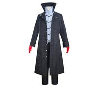 Charous Costume de Joker Amamiya Ren de l'anime Game Persona 5, unisexe, long uniforme utilisé pour le manga perform cosplay