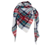 charpe classique pompons en tartan pour femme, chaude, douce, paisse, grande taille, pour l'automne et l'hiver, id ale pour No l