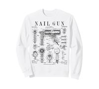 Charpentier Builder Pistolet à Ongles Vintage Sweatshirt