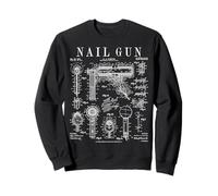 Charpentier Builder Pistolet à Ongles Vintage Sweatshirt