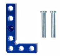 Charpentier en alliage d'aluminium, outil de travail du bois professionnel, règle métrique de menuiserie pour une disposition précise et un marquage d'angle