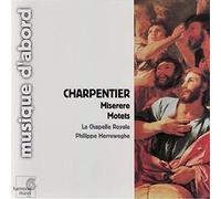 Charpentier Marc-Ant - Meserere H 219, Mottetti H 346, 372