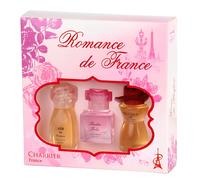 Charrier Parfums - Coffret 3 Eaux de Parfum - 'Romance de France' - 33,6 ml - Fabriqu en Provence France