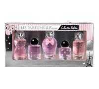 Charrier Parfums Les Parfums de France, Collection Fashion, Coffret de 5 Eau de Parfums Miniatures, 51.8 ml