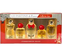 Charrier Parfums Les Parfums De France, Collection Luxe, Coffret De 5 Eaux De Parfum Miniatures, Floral, 49, 7 Ml