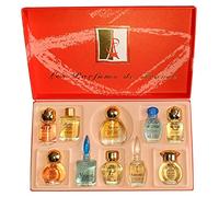 Charrier Parfums Les Parfums de France Luxe Coffret de 10 Eau de Parfums Miniatures, Rouge, 57,8 ml