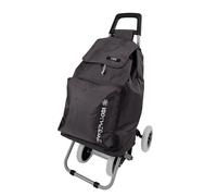 Charriot de Course 4 Roues Caddie marché Poussette Pliable Grosse contenance