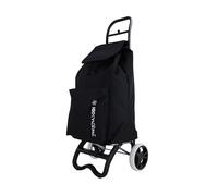 Charriot de Course Pliable Metzelder Time K avec Poche Isotherme Garantie 1 Ans (Noir)(99cm X34cmX32cm)-55L-2kg