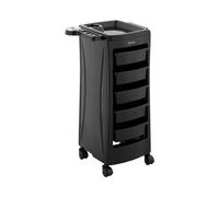 physa PHYSA-RR-10 Charriot pour salon de coiffure Coiffeuse Esthétique (Plateau : 485 x 380 mm, 5 tiroirs, Capacité de charge : 10 kg)