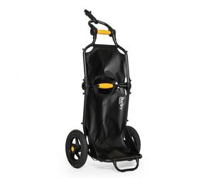 Charriot-remorque au porte-bagages Burley Travoy Noir 53x47x20 cm