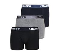 CHARRO Boxer Da Uomo Colore Assortito Conf da 3 pz, 3B-Kronos, M