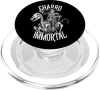 Charro Immortal Tequila Mariachi Cheval Squelette Mexicain PopSockets PopGrip pour MagSafe