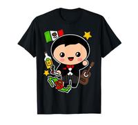 Charro Mexican Mariachi Hispanic Siesta Pride Souvenir T-Shirt