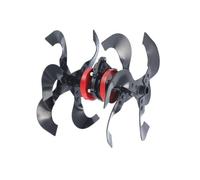Charrue pour Tondeuse à Gazon | Roue Sarcleuse Robuste pour Motoculteur | Outil de Jardinage et Entretien de Pelouse pour Travail du Sol Utilisateurs Maison Jardin Ferme Tracteur Débutants Professionn