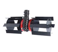 Charrue pour Tondeuse | Herse à Disques Robuste | Accessoires pour Tondeuse À Gazon pour Utilisateurs Particuliers Et Professionnels