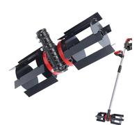 Charrue Pour Tondeuse | Roue De Désherbage Facile | Accessoires De Tondeuse Pour Utilisateurs Particuliers Et Commerciaux