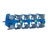 Charrue réversible pour tracteur - BRUDER - Modèle Lemken - Réversible - Déposable - Levable et bloquable pour la route