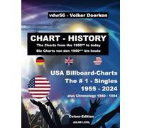 CHART-HISTORY The # 1 - Hits USA Singles 1955 - 2024 Farbe (AS.001.col): CHART-HISTORY: # 1 - Hits USA (Billboard) Singles (Colour)