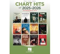 Chart Hits 2025-2026. Piano, Voix & Guitare.