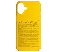 Charte des Droits des États-Unis Constitution américaine Coque pour iPhone 16 Plus