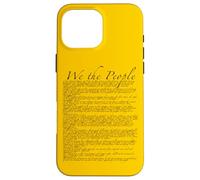 Charte des Droits des États-Unis Constitution américaine Coque pour iPhone 16 Pro Max