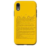 Charte des Droits des États-Unis Constitution américaine Coque pour iPhone XR