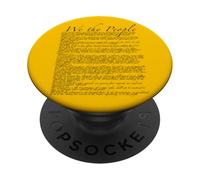 Charte des Droits des États-Unis Constitution américaine PopSockets PopGrip Adhésif