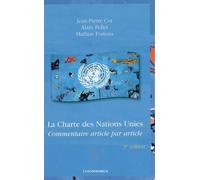 Charte des nations unies, 3e ed. (la) - COT/PELLET - Economica - relié - Etude