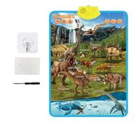 Charte Murale électronique en Alphabet - Board de numéro d'alphabet Musical, Affiche d'interactive Talking Apposter Toy | Tableau d'apprentissage électronique Intelligent pour Les des