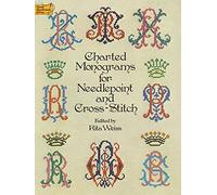Charted Monograms for Needlepoint and Cross-Stitch
