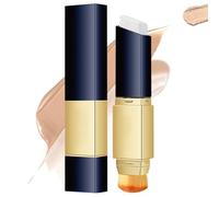 Chartming Color Changing Foundation Stick,Cover Cream Stick V White Korean Foundation Sticks,Fond De Teint Sticks 2 En 1,Full to Medium Coverage Base Makeup,Coverage,Korean Makeup,With Brush (Naturel)