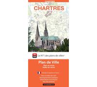 Chartres, Eure-et-Loir - Plan de ville | Blay Foldex