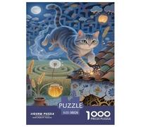 Chartreux Puzzle 1000 Pièces Educa Jouet en Bois Divertissement Créatif Décoration Intérieure Jeu Éducatif Challenge Toy Adultes & Enfants des 14 Ans 38x26cm/1000pcs