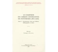 Chartrier de l'abbaye cistercienne de fontfroide des origines à 1260. 2 volumes