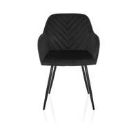 CHARVELLE - Chaise de salle à manger Noir