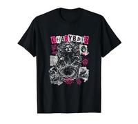 Charybde : La mer n'oublie Pas, Elle engloutit Les abysses T-Shirt Graphique avec Valeur, Homme, Noir, M
