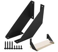 ChasBete Equerre Etagere Murale Rustiques, Equerre Charge Lourde Ancien, Support Etagere Murale pour étagères Bricolage 20cm 2 Pcs