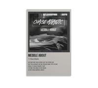 Chase Atlantic Album classique minimaliste Peinture décorative sur toile Art mural pour salon, chambre à coucher, art mural, impression d'image moderne, décoration de salle familiale, 50 x 75 cm