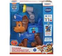 Figurine interactive VTECH Pat Patrouille - Chase avec accessoires de sauvetage pour enfants de 3 à 7 ans blanc TU
