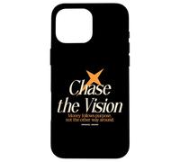 Chase The Vision - Typographie Urbaine et vêtements de Rue Coque pour iPhone 16 Pro Max