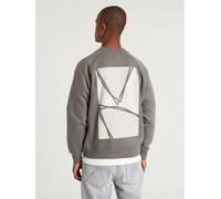 CHASIN' Sweat-shirt ' Ido ' gris / blanc cassé, Taille M